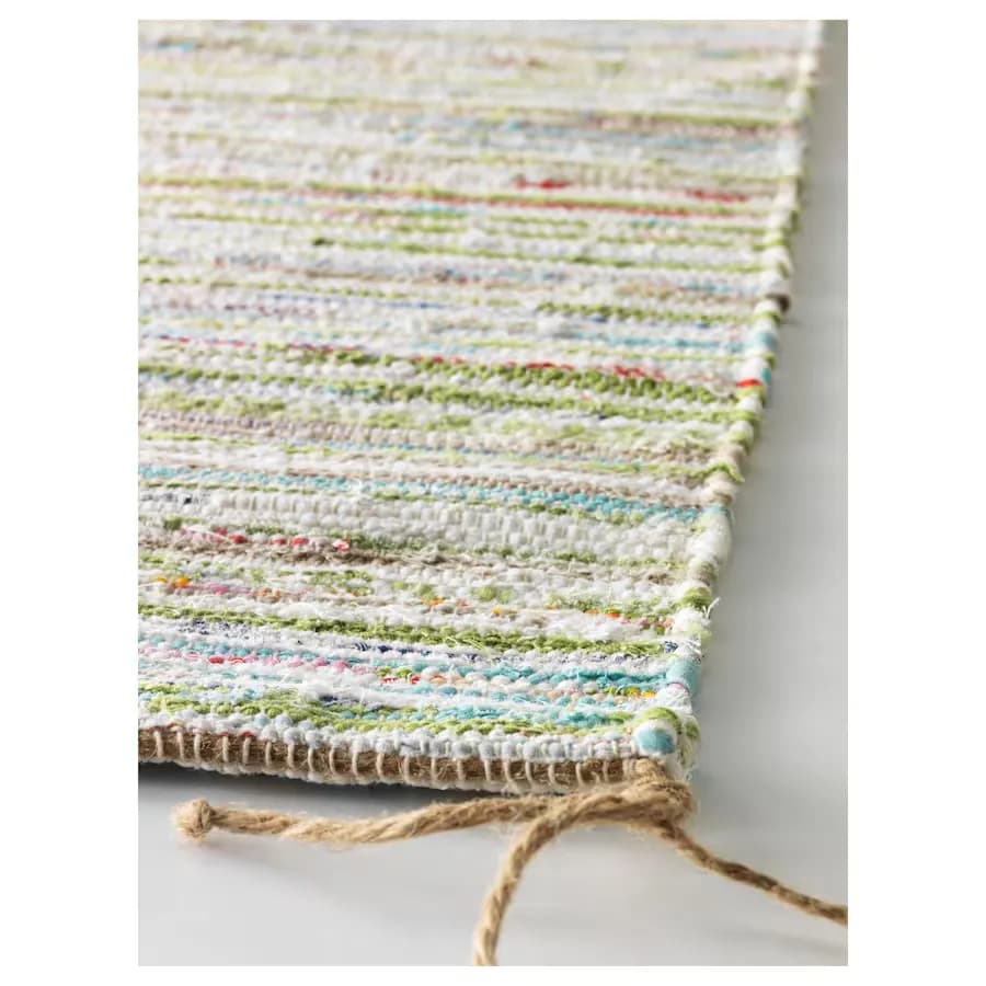 فرش چند رنگ ایکیا TANUM سایز 60×90 سانتی‌متر — تصویر ۵
