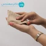 جوراب واریس کفی دار زیر زانو ورنا — تصویر ۳