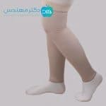 جوراب واریس بدون کفی سیلیکونی (ترمز دار) تا ران ورنا — تصویر ۳