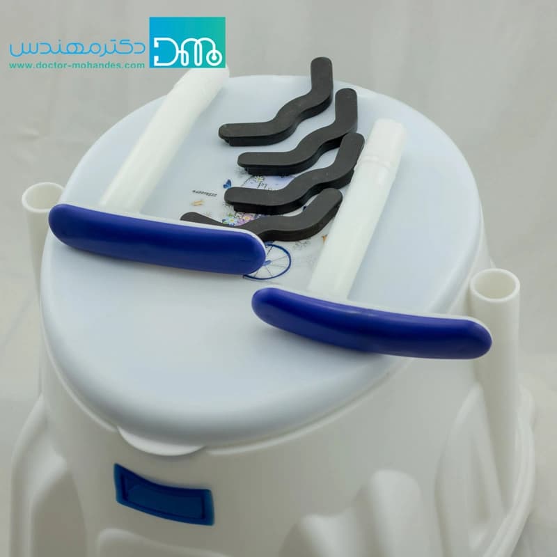 توالت فرنگی حمام دسته دار صحرا — تصویر ۵