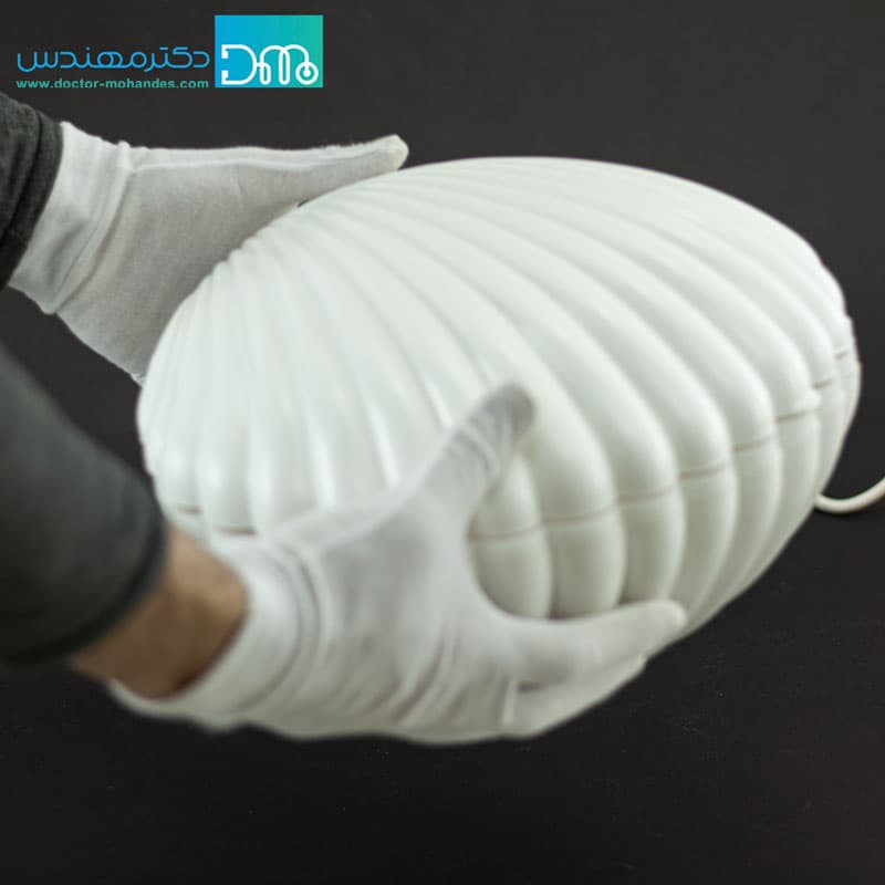دستگاه بخور گرم صدف با ماسک صورت — تصویر ۵