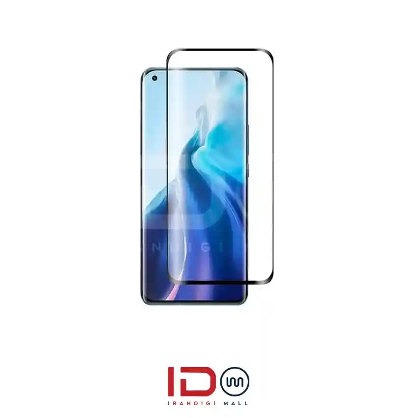 گلس شیشه ای تمام صفحه موبایل شیائومی Mi 11 Ultra مدل رد لیبل