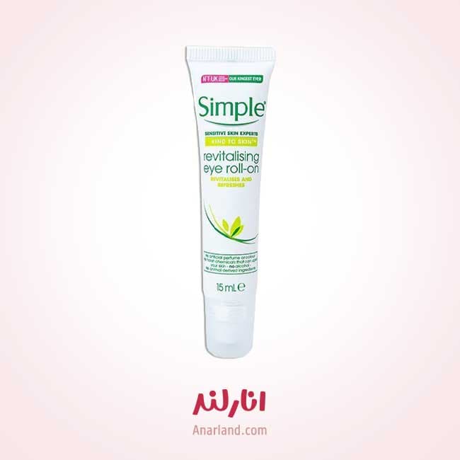 کرم دور چشم سیمپل مدل Revitalising Eye Role On