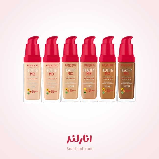 کرم پودر بورژوآ مدل Healthy Mix شماره 54 beige — تصویر ۲
