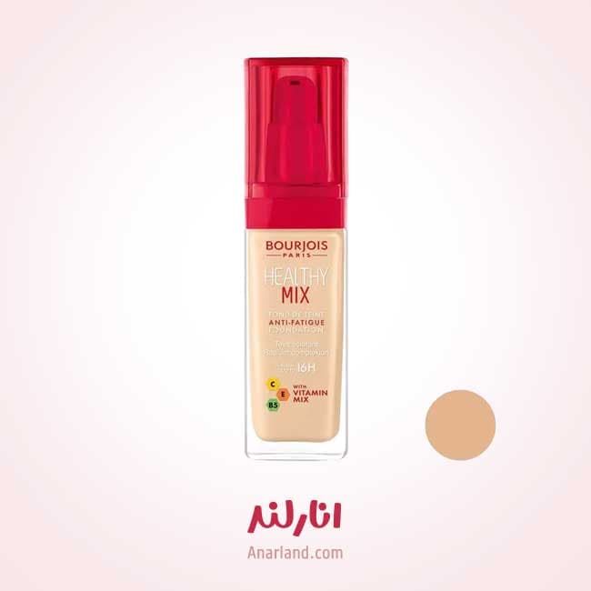 کرم پودر بورژوآ مدل Healthy Mix شماره 53 light beige