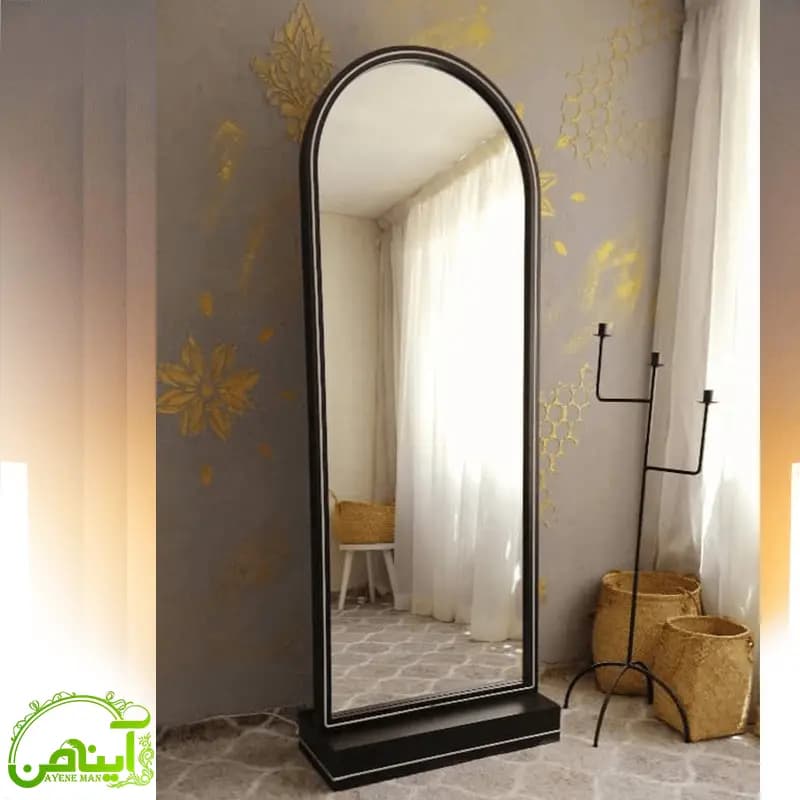 آینه قدی پایه دار نئون فلکس – مدل گنبدی — تصویر ۳