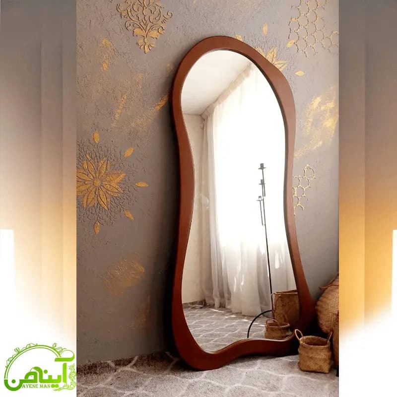 آینه قدی چوبی مدل تارا — تصویر ۲