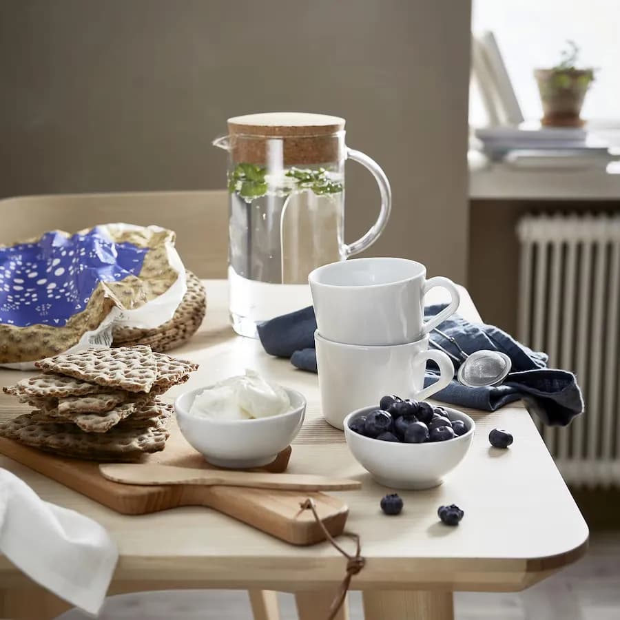 ماگ سرامیکی سفید ایکیا مدل IKEA 365+ حجم 240 میلیلیتر — تصویر ۲
