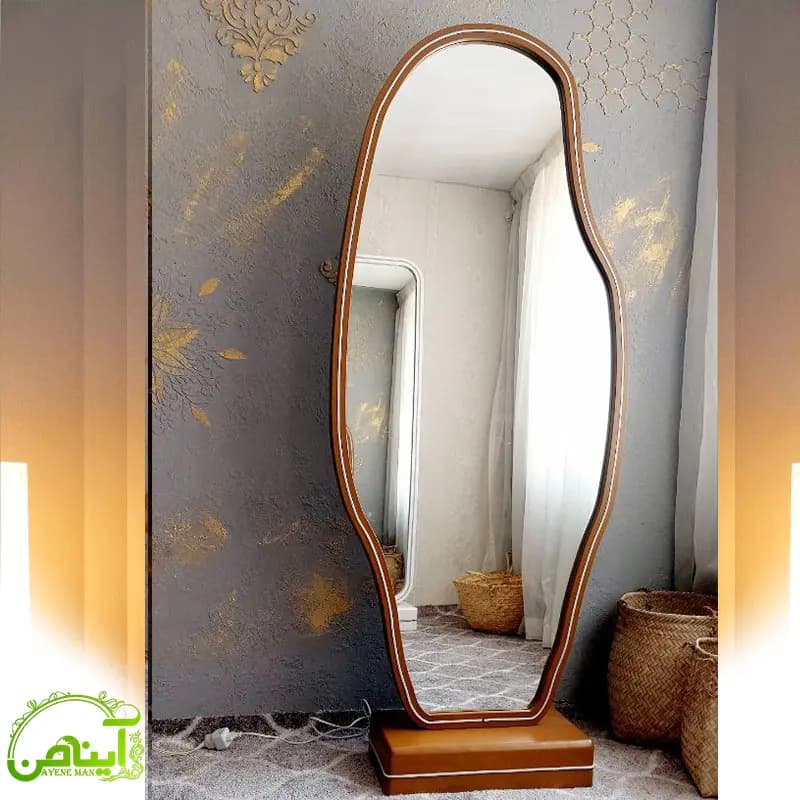 آینه قدی پایه دار نئون فلکس – طرح ژینو — تصویر ۴