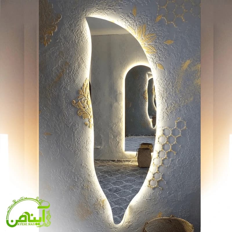 آینه قدی بکلایت – طرح پر — تصویر ۲