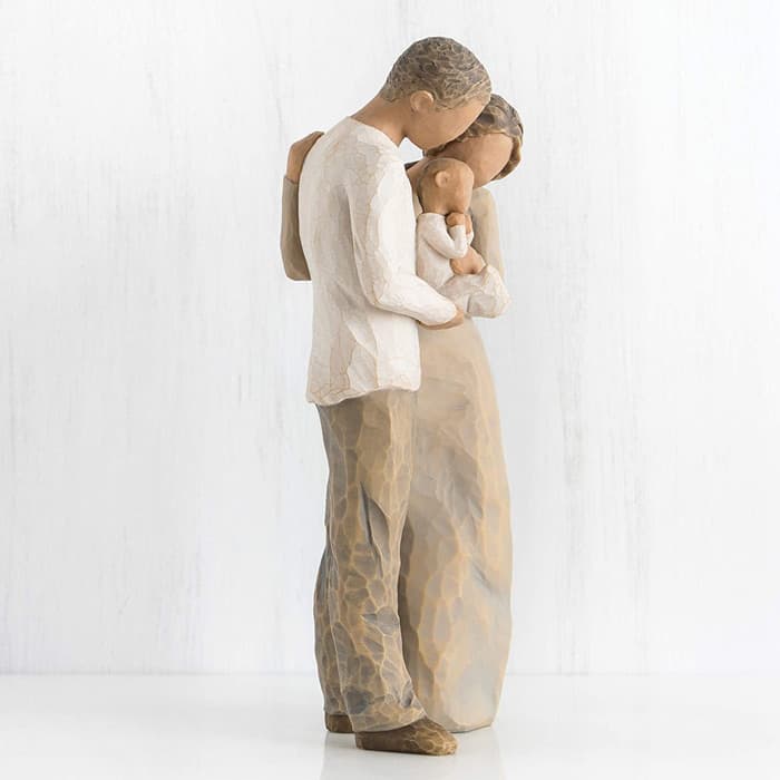 مجسمه اورجینال Willow Tree مدل We Are Three — تصویر ۲