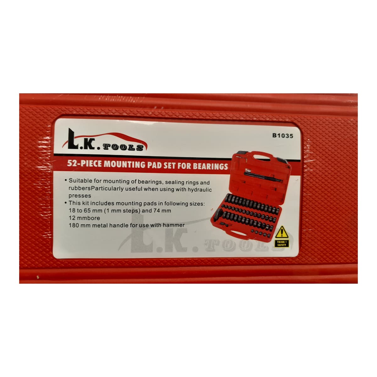 کیت 52 پارچه پد بلبرینگ جازن 18- 65 میلیمتر LK کد B1035 — تصویر ۳