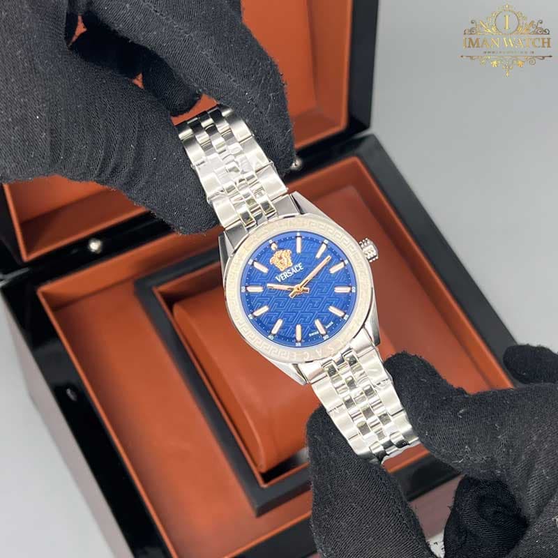 ساعت مچی زنانه ورساچه نقره ای Versace 6452 — تصویر ۲
