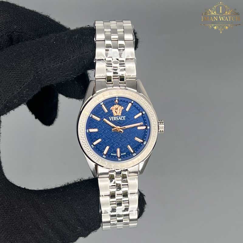 ساعت مچی زنانه ورساچه نقره ای Versace 6452