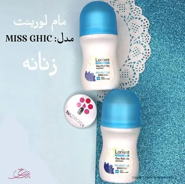 مام رول زنانه لورینت مدل Miss chic حجم 60 میلی لیتر — تصویر ۲