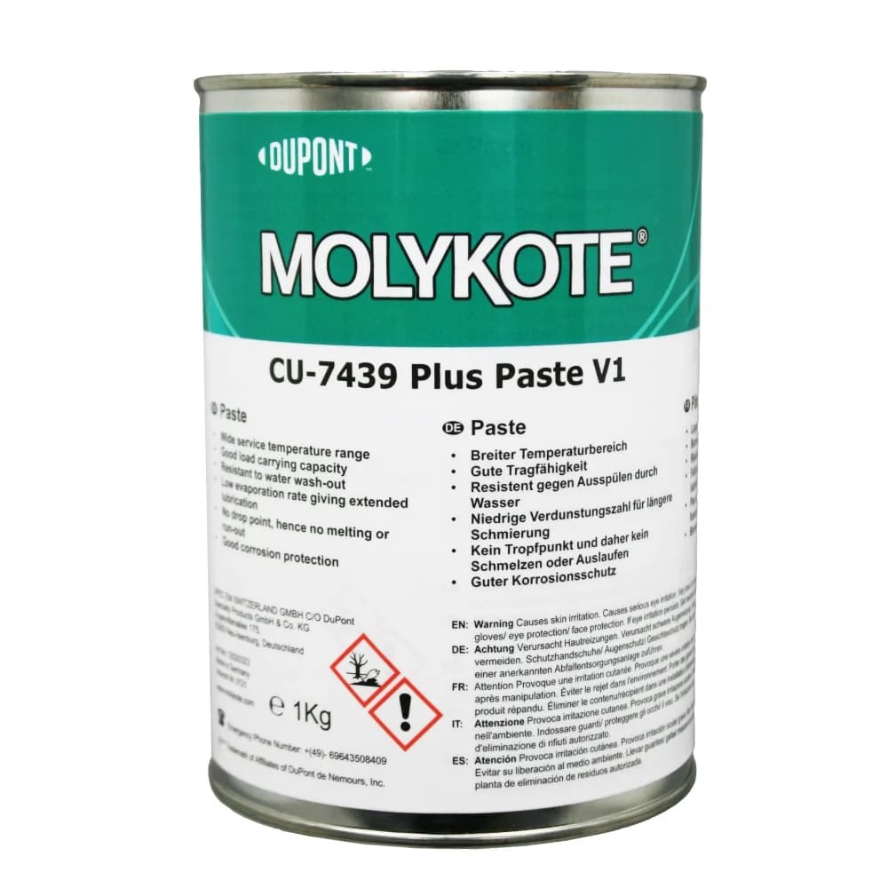 گریس ضد گریپاژ حرارت بالا MOLYKOTE Cu-7439 Plus Paste V1