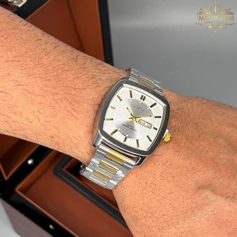 ساعت مردانه سیکو کلاسیک صفحه سفید Seiko 5925 — تصویر ۲