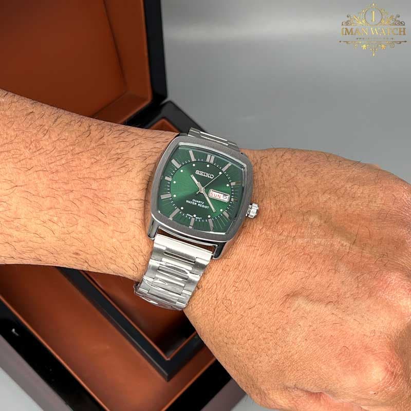 ساعت مردانه سیکو کلاسیک صفحه سبز Seiko 5920 — تصویر ۲