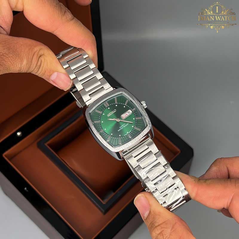 ساعت مردانه سیکو کلاسیک صفحه سبز Seiko 5920 — تصویر ۳