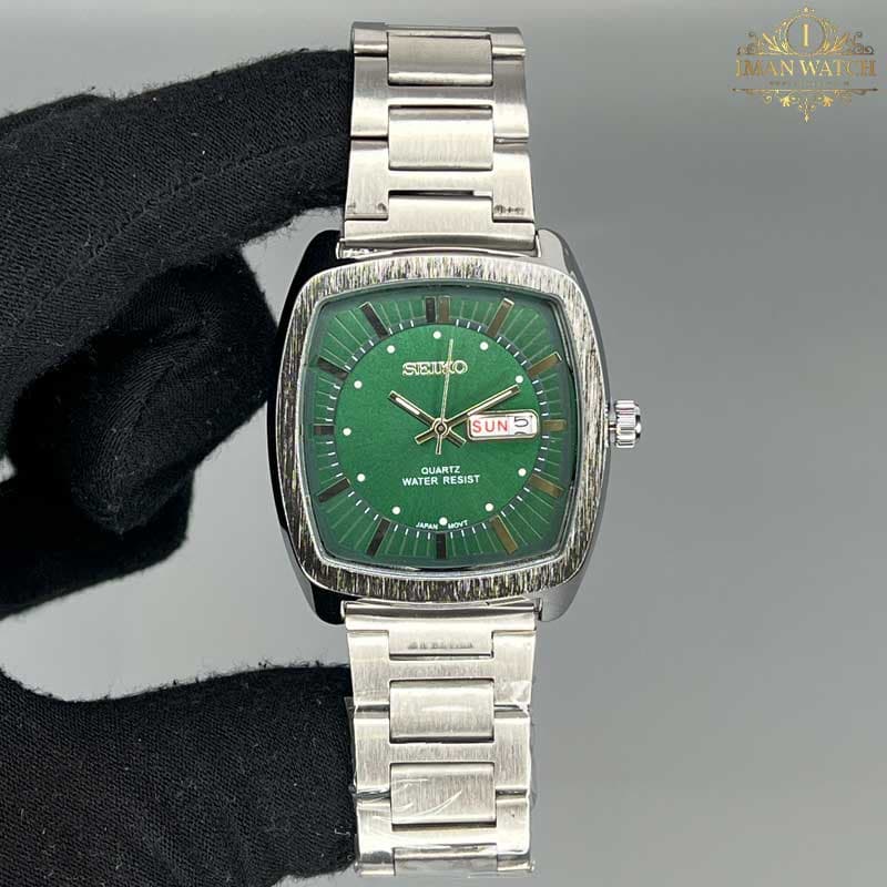 ساعت مردانه سیکو کلاسیک صفحه سبز Seiko 5920