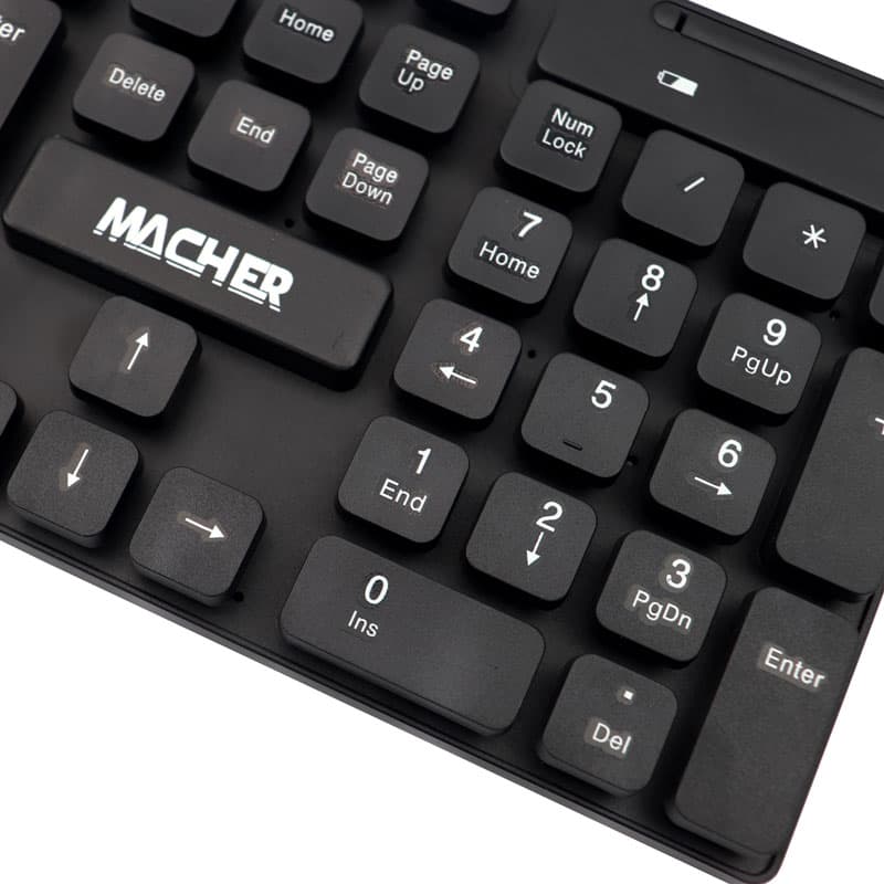 کیبورد و ماوس بی سیم ماچر مدل MR-W402 — تصویر ۳