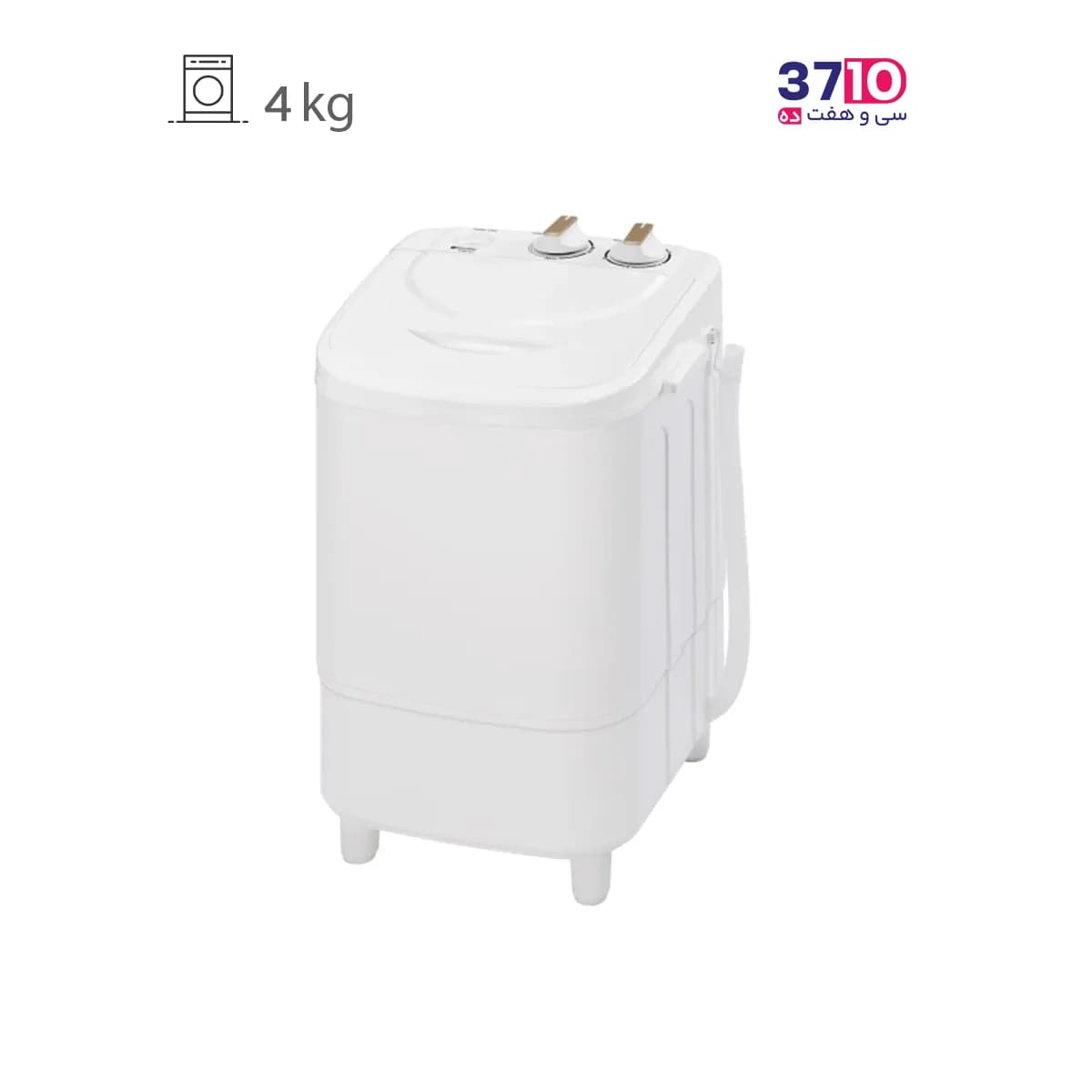 مینی واش جنرال تکنیک General Technic مدل SH-MW 4021 سفید طلایی 4 کیلویی