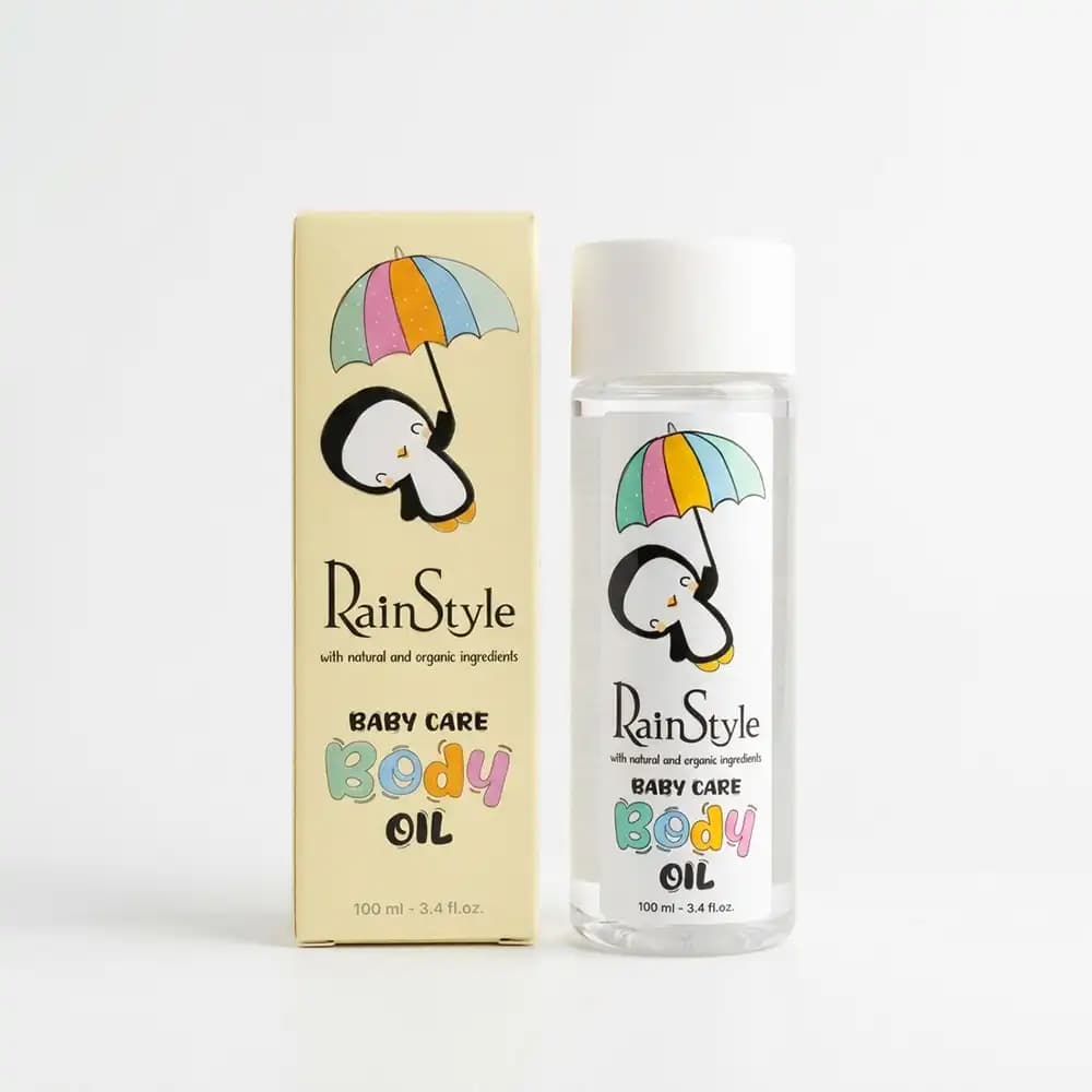 روغن نرم‌کننده بدن کودک رین استایل (RainStyle) حجم 100 میلی لیتری