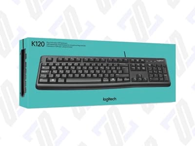 کیبورد سیم دار لاجیتک LOGITECH K120 + گارانتی