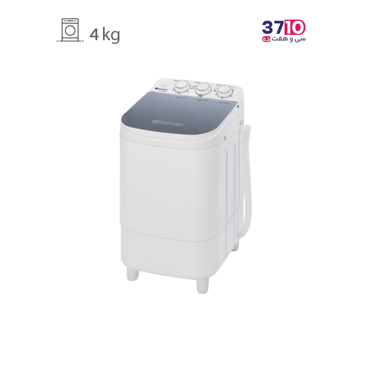 مینی واش جنرال تکنیک General Technic مدل SH-MW 4035 سفید طوسی 4 کیلویی