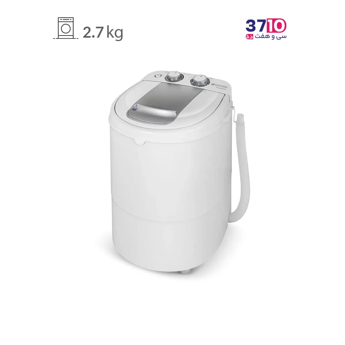 مینی واش جنرال تکنیک General Technic مدل SH-MW 2725 سفید نقره ای 2.7 کیلویی