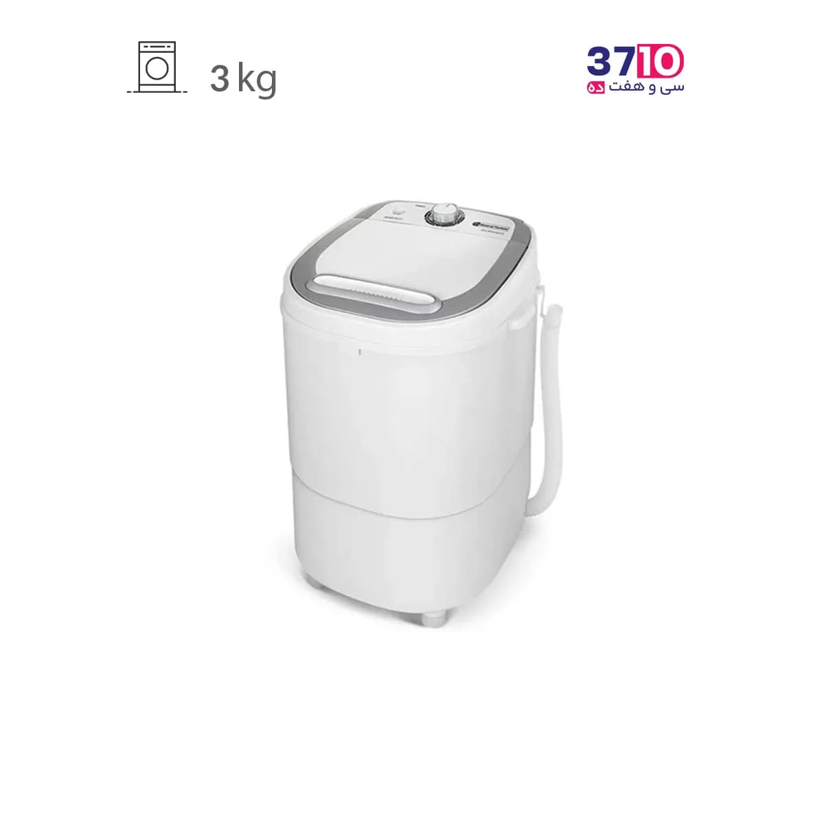 مینی واش جنرال تکنیک General Technic مدل SH-MW 3015 سفید نقره ای 3 کیلویی