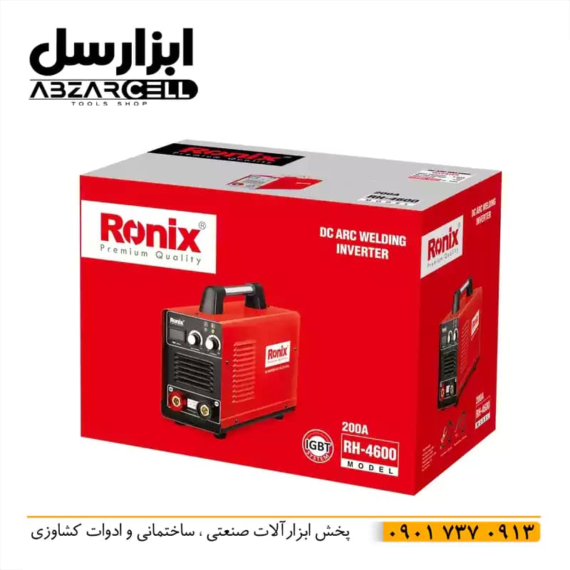 اینورتر جوشکاری دو ولوم رونیکس RH-4600 — تصویر ۴