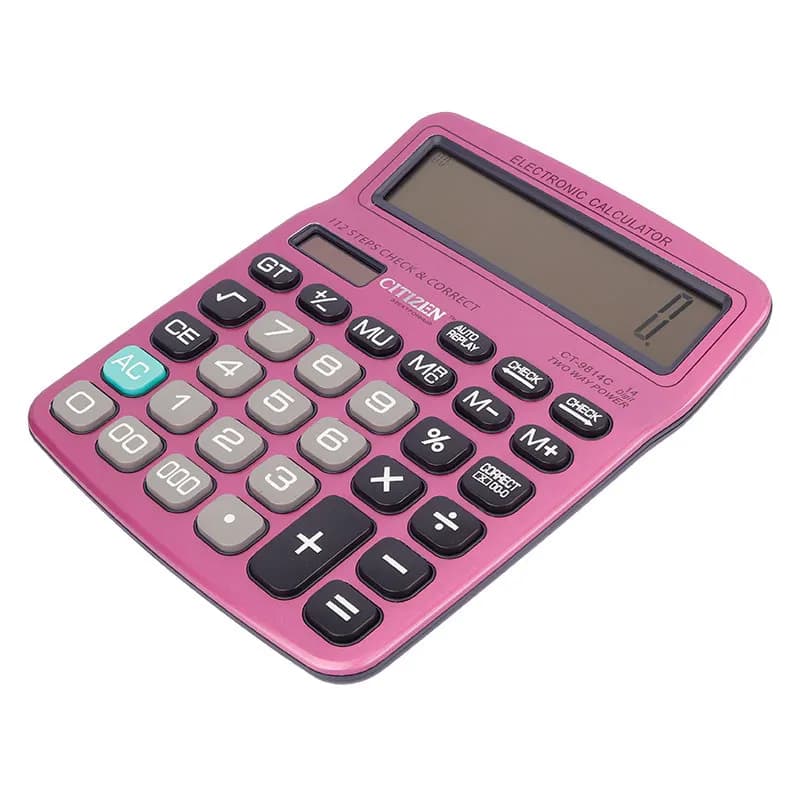 ماشین حساب سیتیزن مدل CT-9814C — تصویر ۴
