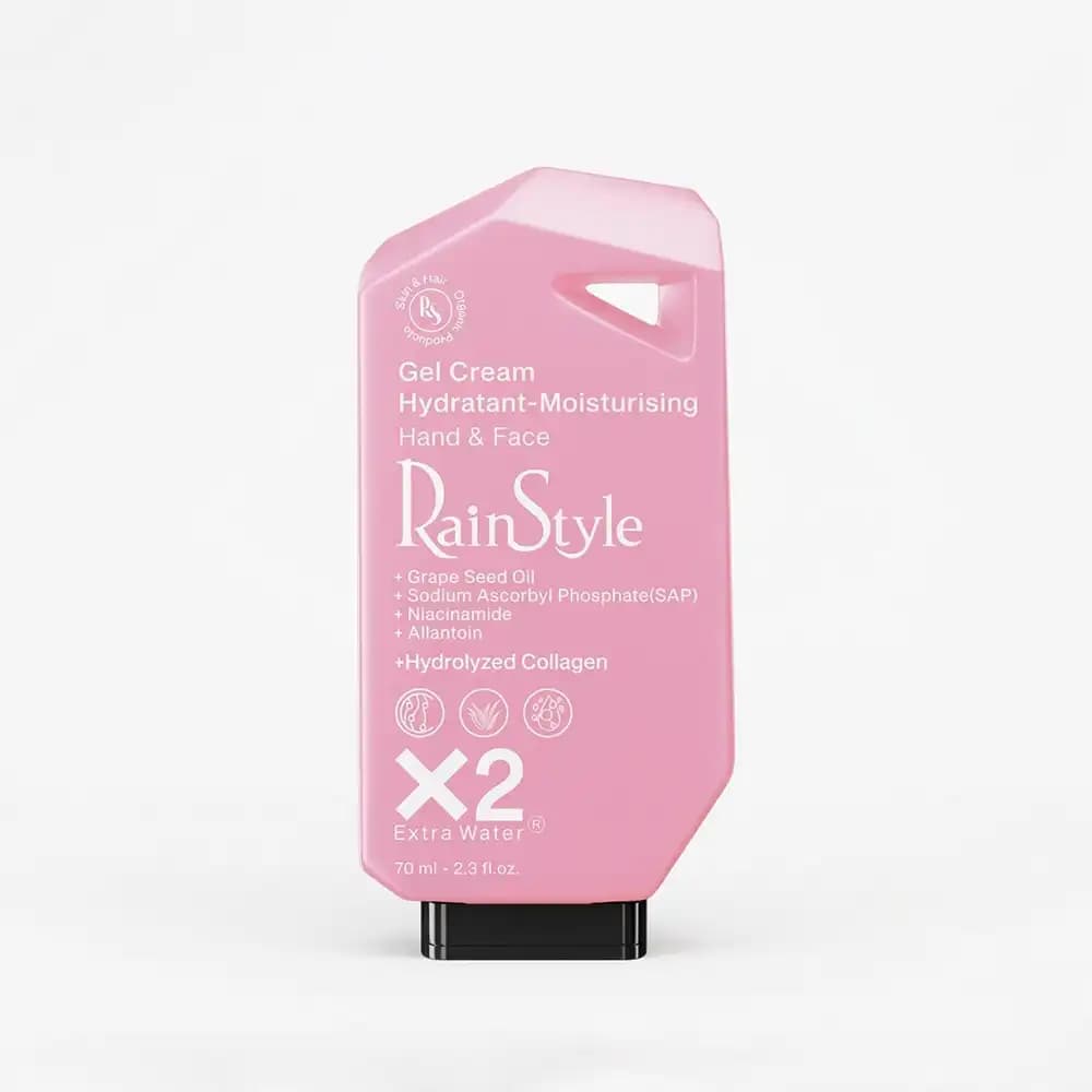 ژل کرم مرطوبکننده و روشنکننده رین استایل (RainStyle) مدل کلاژن حجم 70 میلی لیتری — تصویر ۴