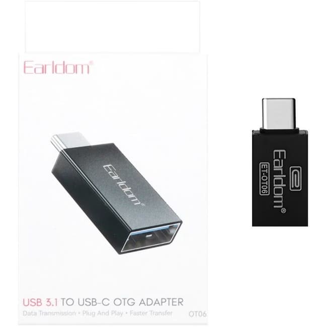 مبدل OTG USB-C ارلدام مدل ET-OT06 — تصویر ۵