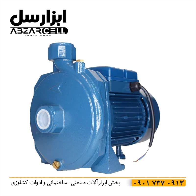 پمپ آب 1 اسب بشقابی پروانه استیل ونیکو V-100-S| موتور تمام مس| بشقاب چدنی