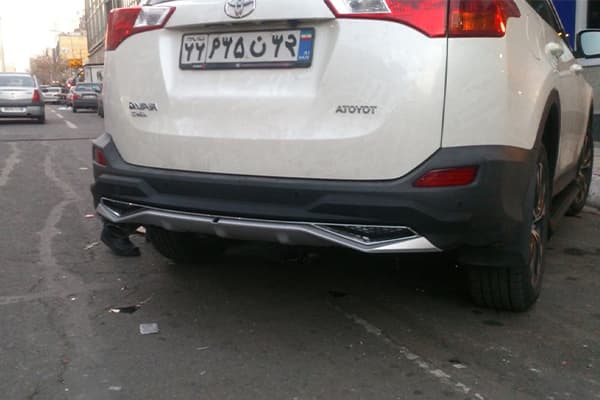 گارد عقب تویوتا راوفور (RAV4) مدل 2014 — تصویر ۵
