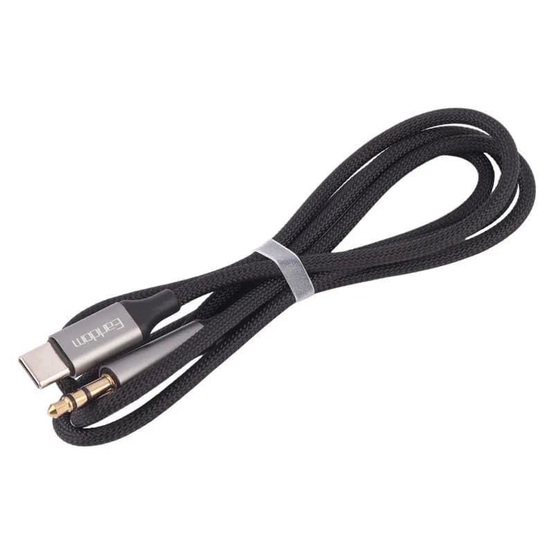 کابل تبدیل Type-C به AUX ارلدام مدل ET-AUX61 طول 1 متر — تصویر ۲