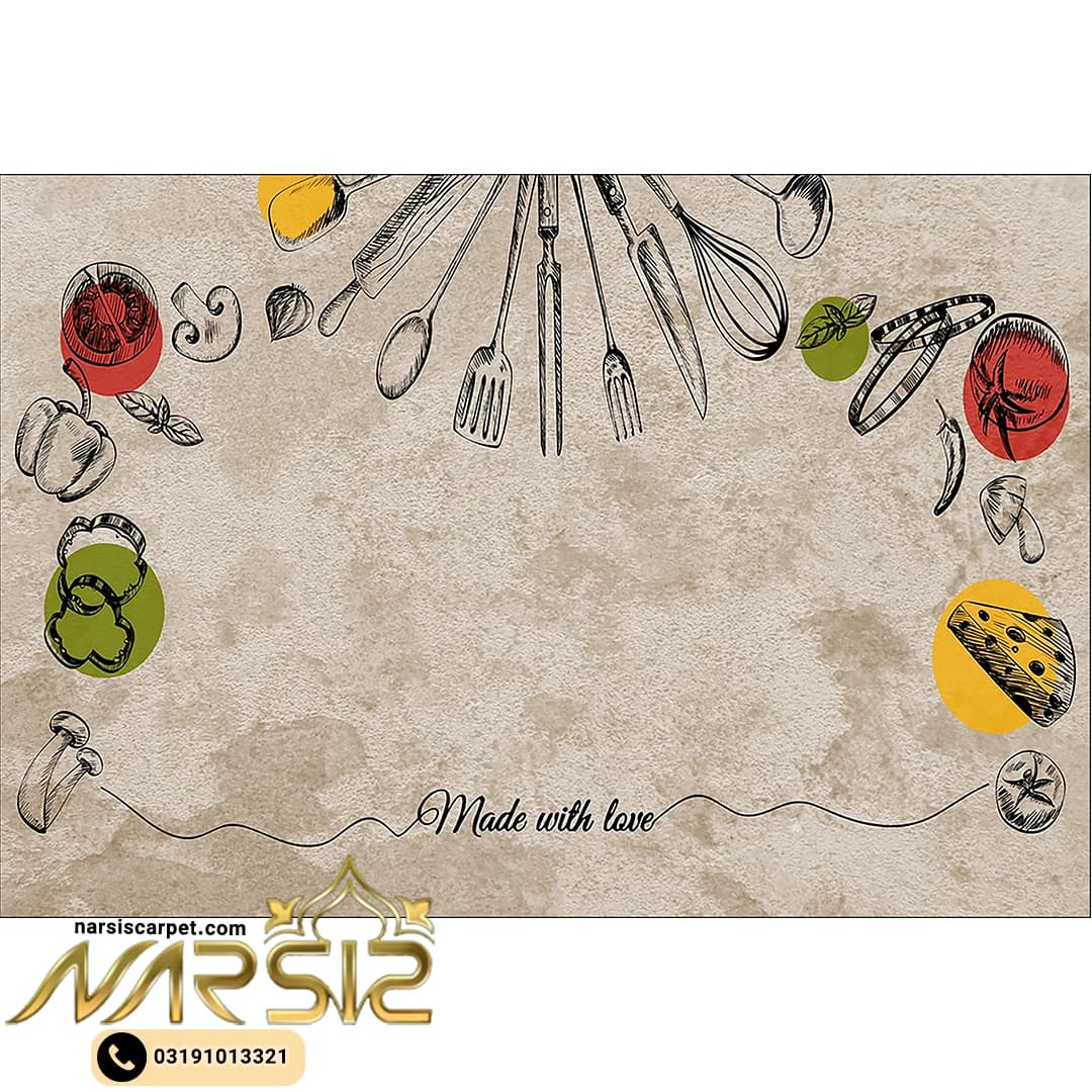 فرشینه آشپزخانه طرح ابزار کد 70282
