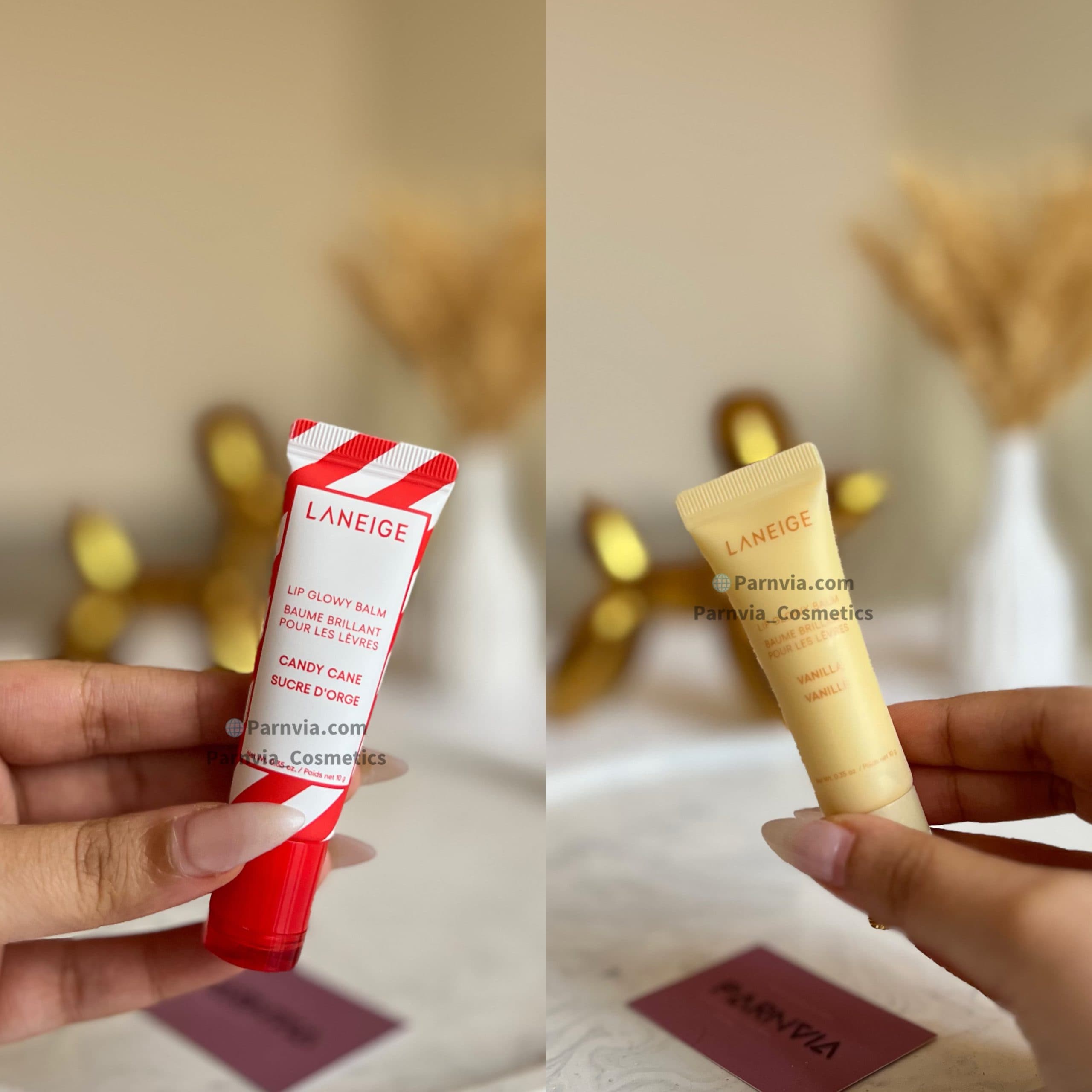 لیپ بالم براق لانیژ فول سایز اورجینال Lip glowly balm Laniege — تصویر ۵