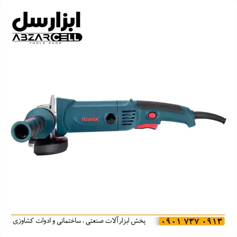 مینی سنگ فرز دسته بلند رونیکس 3150N (اصل)| ضمانت 12 ماه| موتور تمام مس 1.4 اسب بخار — تصویر ۲