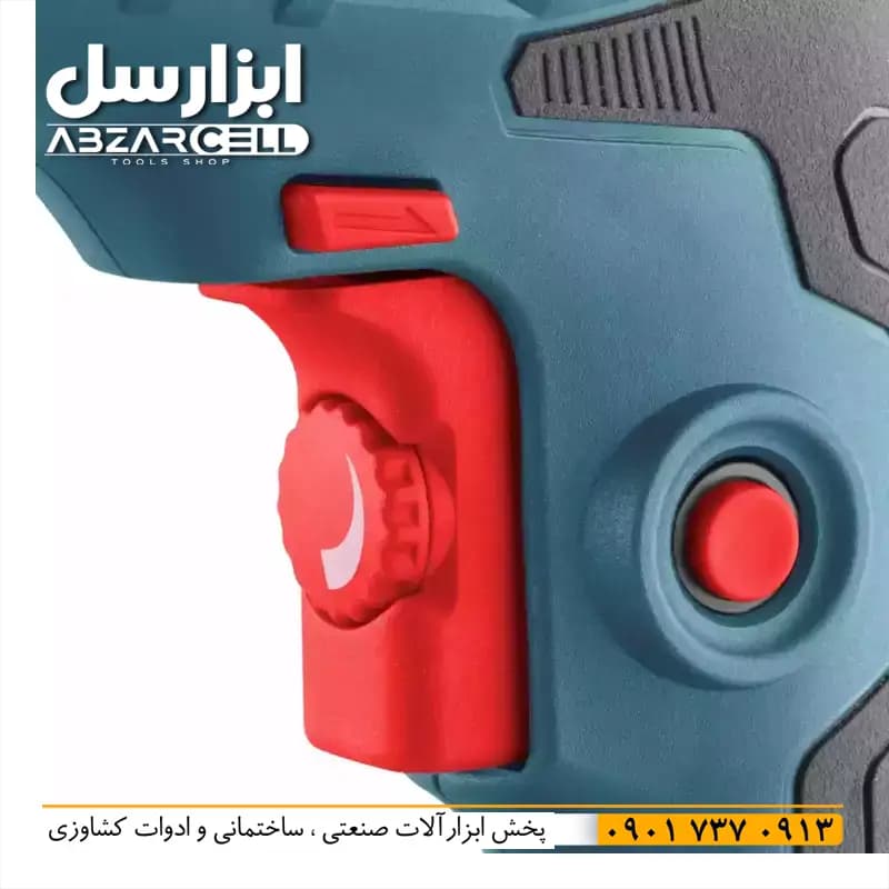 دریل چکشی برقی 650 وات رونیکس مدل 2214L| ضمانت 12 ماه| موتور تمام مس| دو حالت سوراخکاری — تصویر ۴