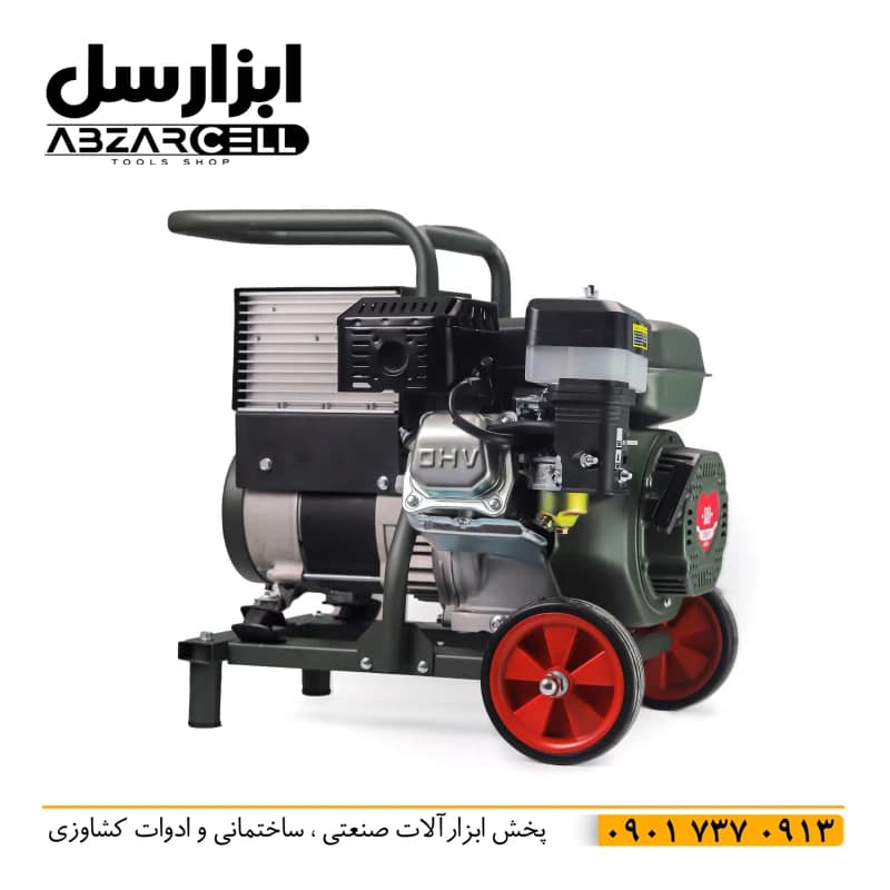 موتور برق موتور جوش بنزینی یوپا مدل YPW-250| موتور برق 3000 وات و جوشکاری بدون برق 150 آمپر — تصویر ۳