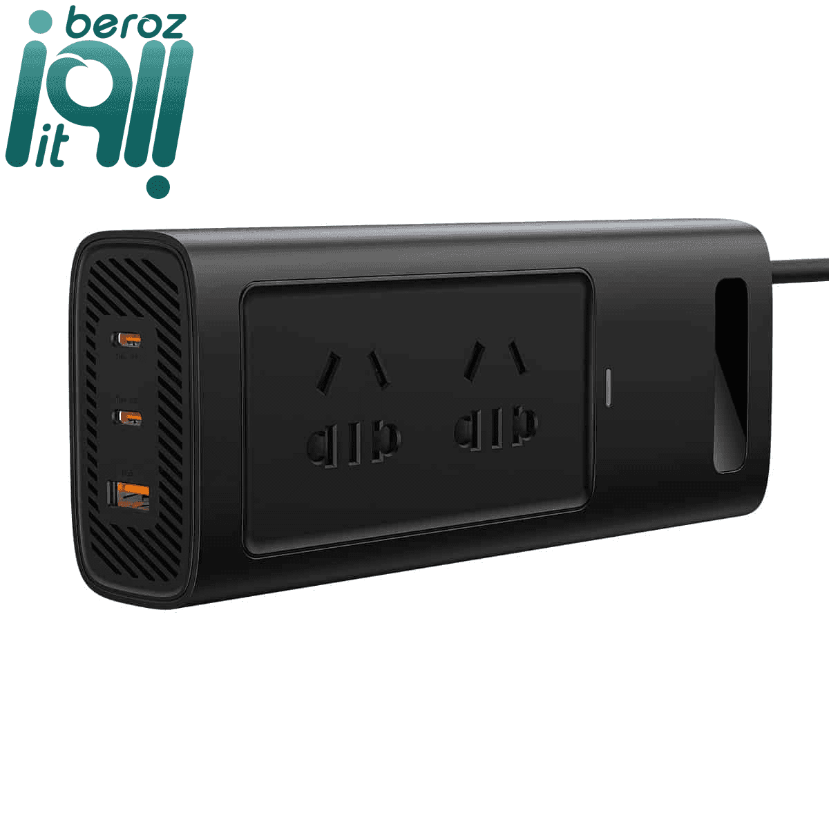 مبدل برق خودرو باسئوس مدل POWER INVERTER CGNB020101 150w — تصویر ۲