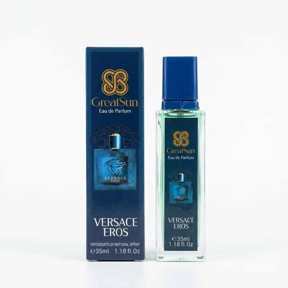 عطر جیبی مردانه گریت سان (GreatSun) مدل Versace Eros حجم ۳۵ میلی‌لیتر