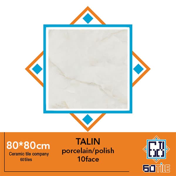 Talin- کارخانه ارگ ارغوانی- طرح تالین -لعاب مات- 80*80-برند ریونیز