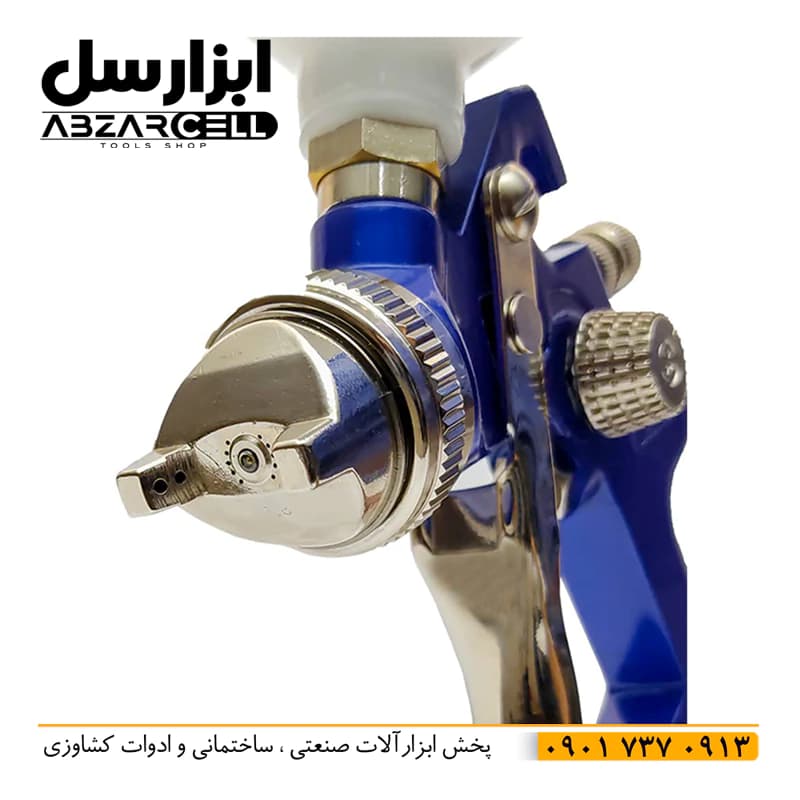 دستگاه پیستوله بادی 3 تنظیم رابین مدل rabin-3t| طرح ronix — تصویر ۲