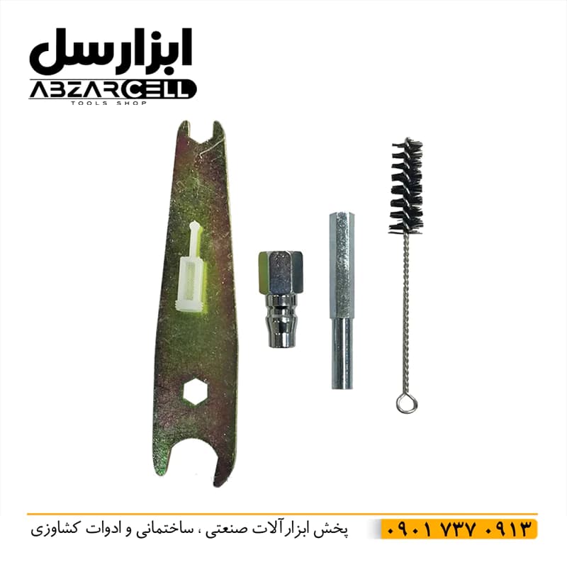 دستگاه پیستوله بادی 3 تنظیم رابین مدل rabin-3t| طرح ronix — تصویر ۳