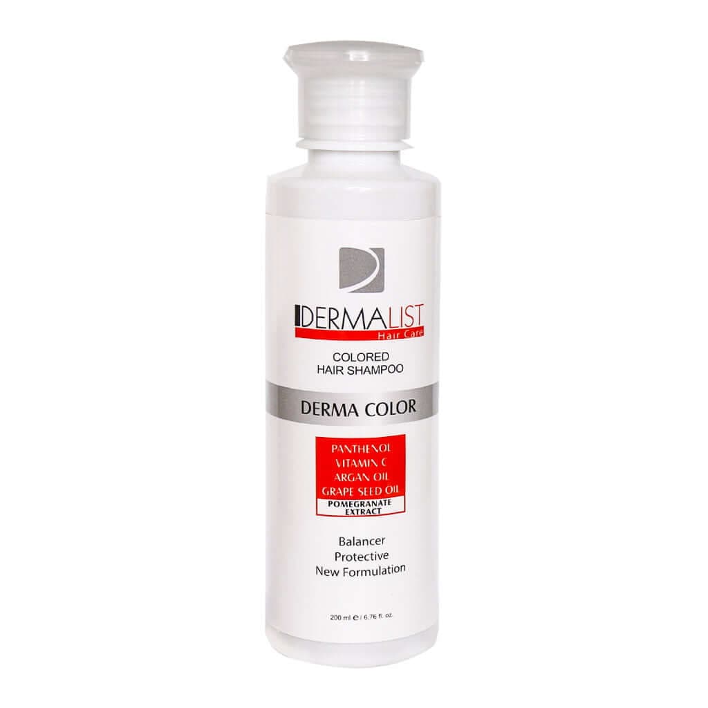 شامپو موهای رنگ شده درمالیست مدل Derma Color حجم 200 میل