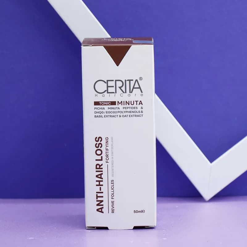 عمده فروشی تونیک ضد ریزش مو سریتا مینوتا CERITA MINUTA حجم 50 میل کد 92232